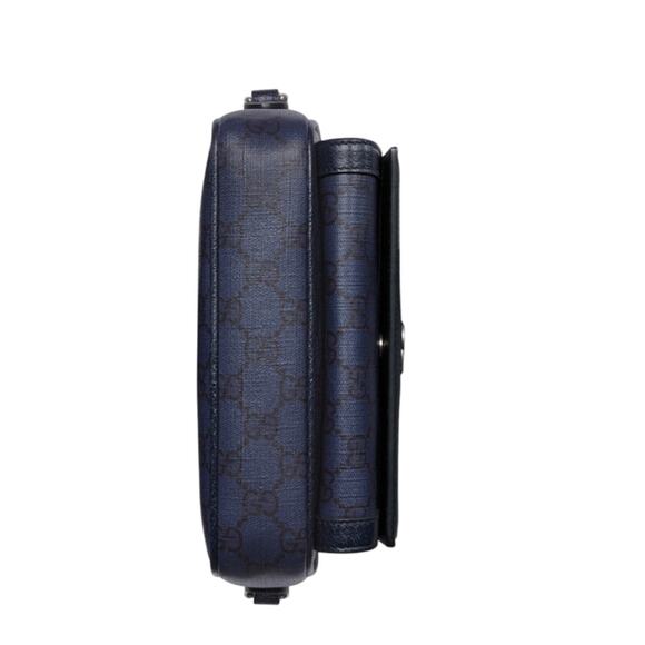 Gucci Ophidia Supreme GG Blue and Black Crossbody - Picture 7 of 8